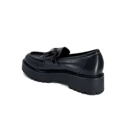 Ivoire0130a Ivoire 1M4995 Cuir Noir*Femme Mocassins
