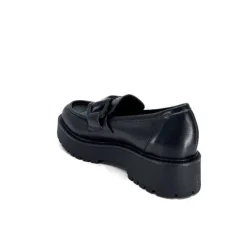 Ivoire0130a Ivoire 1M4995 Cuir Noir*Femme Mocassins