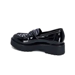 Ivoire0130a Ivoire 1M4883 Cuir Vernis Noir*Femme Mocassins