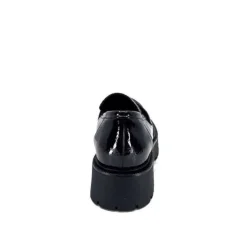Ivoire0130a Ivoire 1M4883 Cuir Vernis Noir*Femme Mocassins