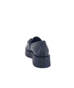 Ivoire0130a Ivoire 1M4399Fp Cuir Noir*Femme Mocassins