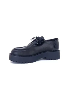 Ivoire0130a Ivoire 1M4001Pm Cuir Noir*Femme Lacets