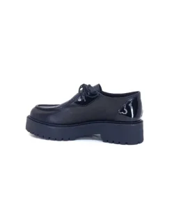 Ivoire0130a Ivoire 1M4001Pm Cuir Noir*Femme Lacets
