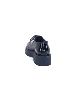 Ivoire0130a Ivoire 1M4001Pm Cuir Noir*Femme Lacets