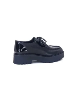 Ivoire0130a Ivoire 1M4001Pm Cuir Noir*Femme Lacets