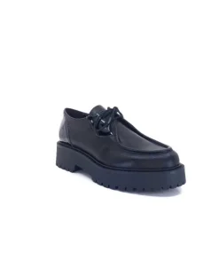 Ivoire0130a Ivoire 1M4001Pm Cuir Noir*Femme Lacets