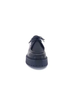 Ivoire0130a Ivoire 1M4001Pm Cuir Noir*Femme Lacets