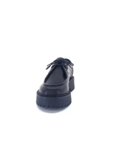 Ivoire0130a Ivoire 1M4001Pm Cuir Noir*Femme Lacets
