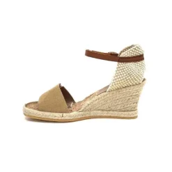 Ivoire0035a Ivoire 6N20-41 Daim Camel*Femme Plateformes