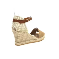 Ivoire0035a Ivoire 6N20-41 Daim Camel*Femme Plateformes