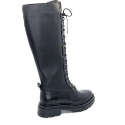 Ivoire0460a Ivoire Poggi Cuir Noir*Femme Bottes