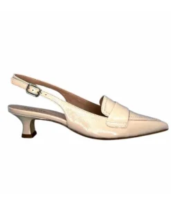 Ivoire0532 Ivoire R4232 Cuir Creme Conchiglia*Femme Escarpins