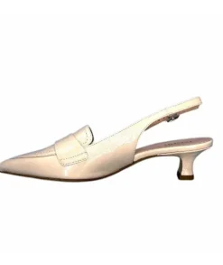Ivoire0532 Ivoire R4232 Cuir Creme Conchiglia*Femme Escarpins