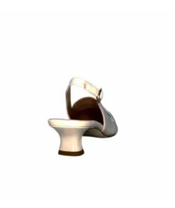 Ivoire0532 Ivoire R4232 Cuir Creme Conchiglia*Femme Escarpins