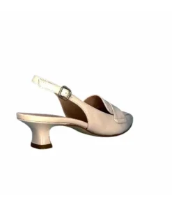 Ivoire0532 Ivoire R4232 Cuir Creme Conchiglia*Femme Escarpins
