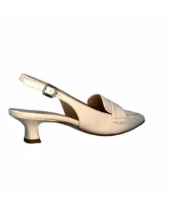 Ivoire0532 Ivoire R4232 Cuir Creme Conchiglia*Femme Escarpins