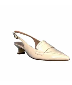 Ivoire0532 Ivoire R4232 Cuir Creme Conchiglia*Femme Escarpins