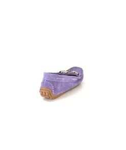 gloria Ivoire Rk13 Daim Lavande*Femme Mocassins