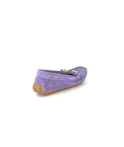 gloria Ivoire Rk13 Daim Lavande*Femme Mocassins