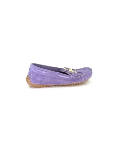 gloria Ivoire Rk13 Daim Lavande*Femme Mocassins