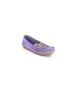 gloria Ivoire Rk13 Daim Lavande*Femme Mocassins