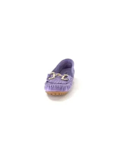 gloria Ivoire Rk13 Daim Lavande*Femme Mocassins