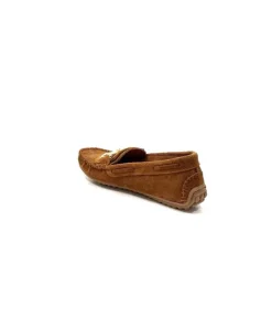 gloria Ivoire Rk13 Daim Marron*Femme Mocassins