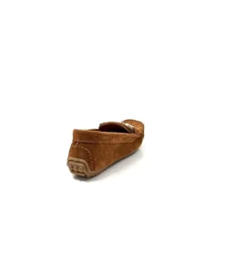 gloria Ivoire Rk13 Daim Marron*Femme Mocassins