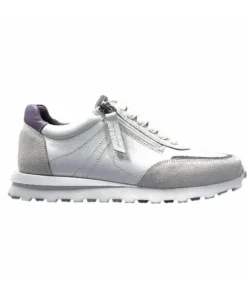 355-ivoire Ivoire Rkr70 Cuir Blanc*Femme Baskets
