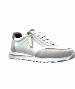 355-ivoire Ivoire Rkr70 Cuir Blanc*Femme Baskets