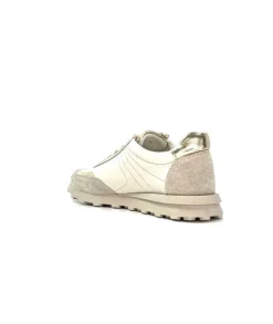 355-ivoire Ivoire Rkr70 Cuir Creme - Or*Femme Baskets