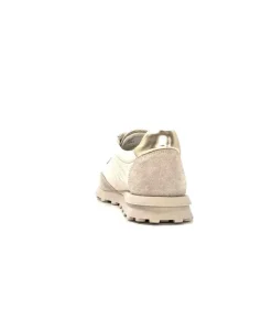 355-ivoire Ivoire Rkr70 Cuir Creme - Or*Femme Baskets