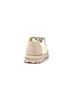 355-ivoire Ivoire Rkr70 Cuir Creme - Or*Femme Baskets