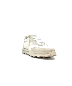 355-ivoire Ivoire Rkr70 Cuir Creme - Or*Femme Baskets