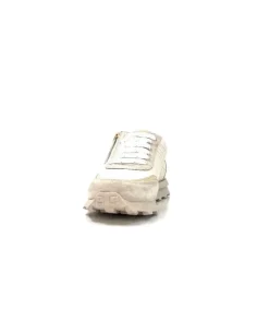 355-ivoire Ivoire Rkr70 Cuir Creme - Or*Femme Baskets