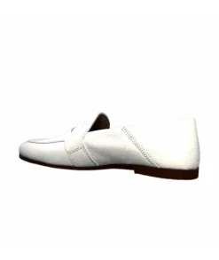 gloria Ivoire S05 Cuir Blanc*Femme Mocassins