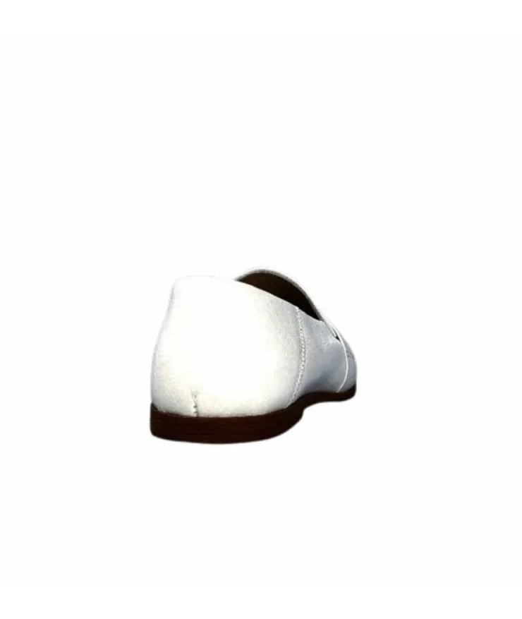 gloria Ivoire S05 Cuir Blanc*Femme Mocassins
