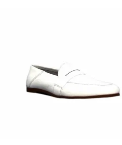 gloria Ivoire S05 Cuir Blanc*Femme Mocassins