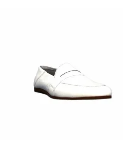 gloria Ivoire S05 Cuir Blanc*Femme Mocassins