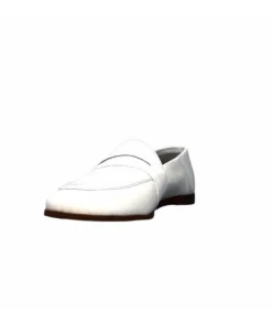 gloria Ivoire S05 Cuir Blanc*Femme Mocassins