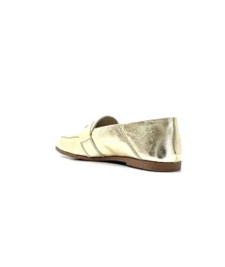 gloria Ivoire S05 Cuir Or*Femme Mocassins