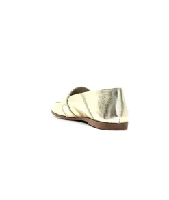 gloria Ivoire S05 Cuir Or*Femme Mocassins