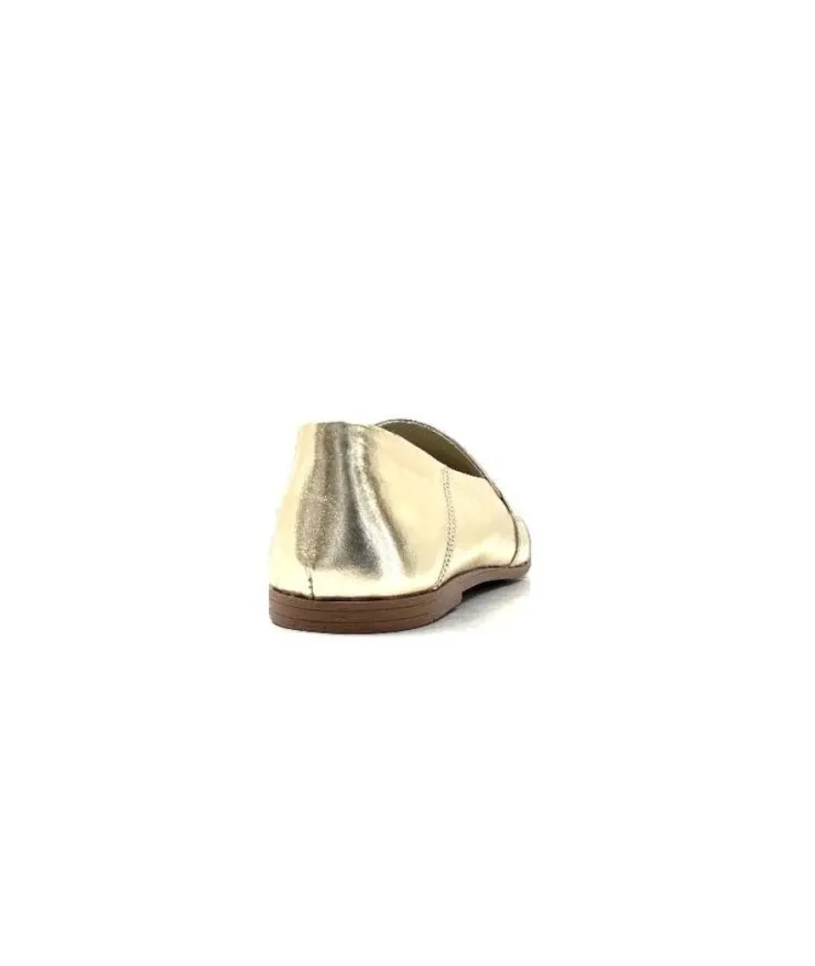 gloria Ivoire S05 Cuir Or*Femme Mocassins