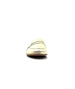 gloria Ivoire S05 Cuir Or*Femme Mocassins