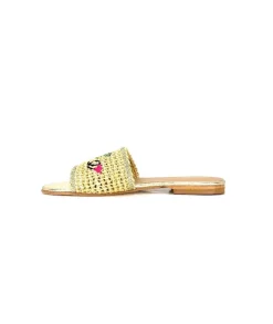 fiorina Ivoire S190 Raphia Beige*Femme Mules