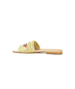 fiorina Ivoire S190 Raphia Beige*Femme Mules