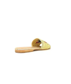 fiorina Ivoire S190 Raphia Beige*Femme Mules