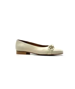 Ivoire0036a Ivoire Tierce Cuir Arce*Femme Ballerines