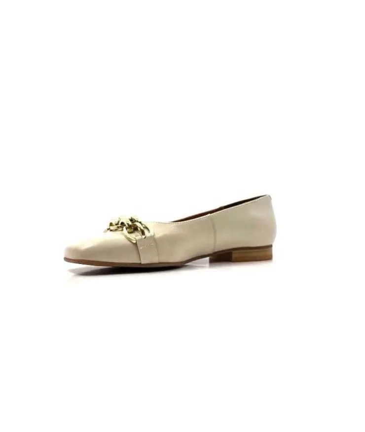 Ivoire0036a Ivoire Tierce Cuir Arce*Femme Ballerines