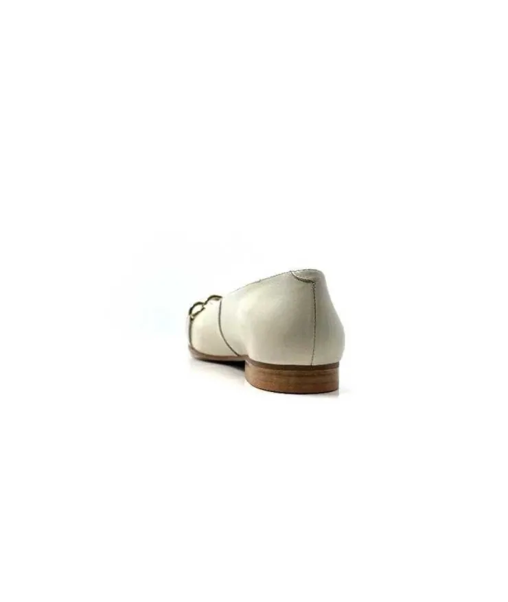 Ivoire0036a Ivoire Tierce Cuir Arce*Femme Ballerines